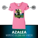 Mountain Readiness HW V-Neck T-Shirt_AZALEA