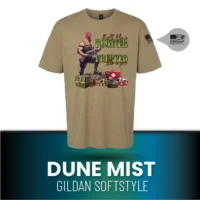 Built Like a Rooster Softstyle T-Shirt_DUNE MIST