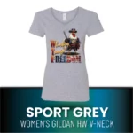 WTF HW V-Neck T-Shirt_SPORT GREY