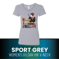 WTF HW V-Neck T-Shirt_SPORT GREY