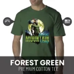 Mountain Readiness Premium Cotton Tee FOREST GREEN